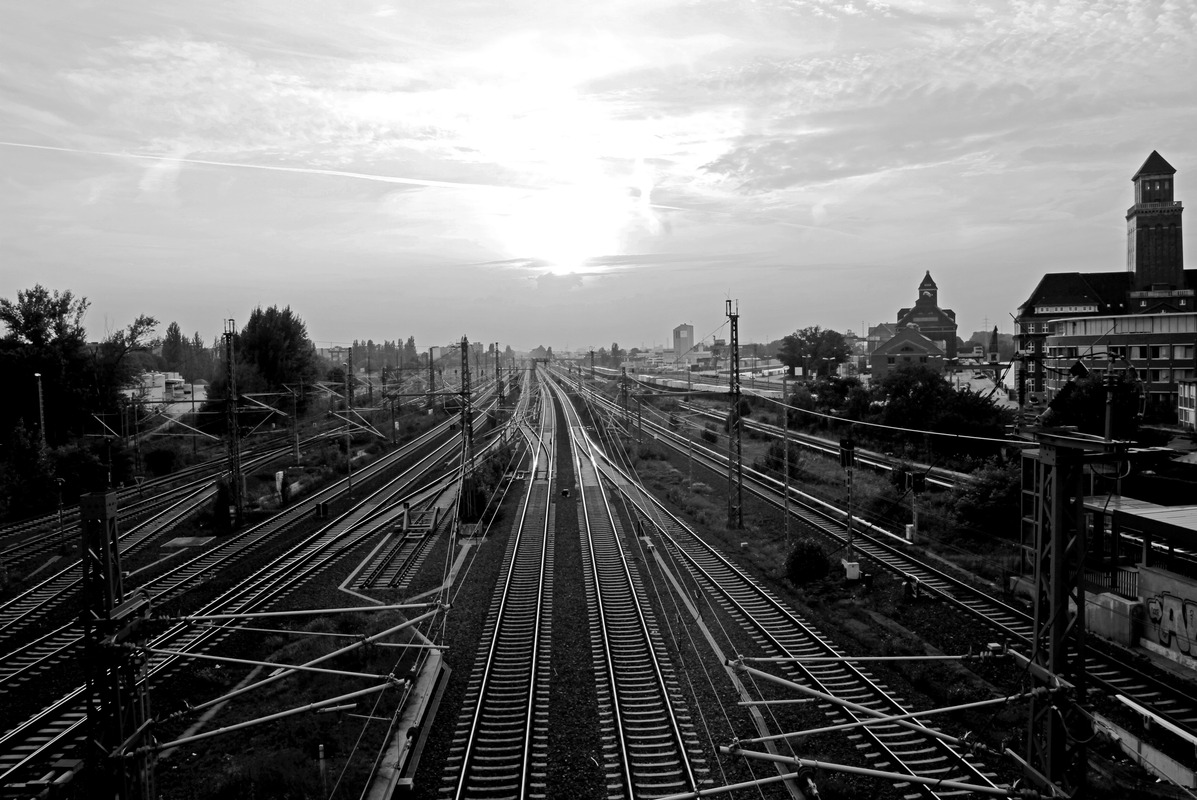 Blick Richtung Westhafen