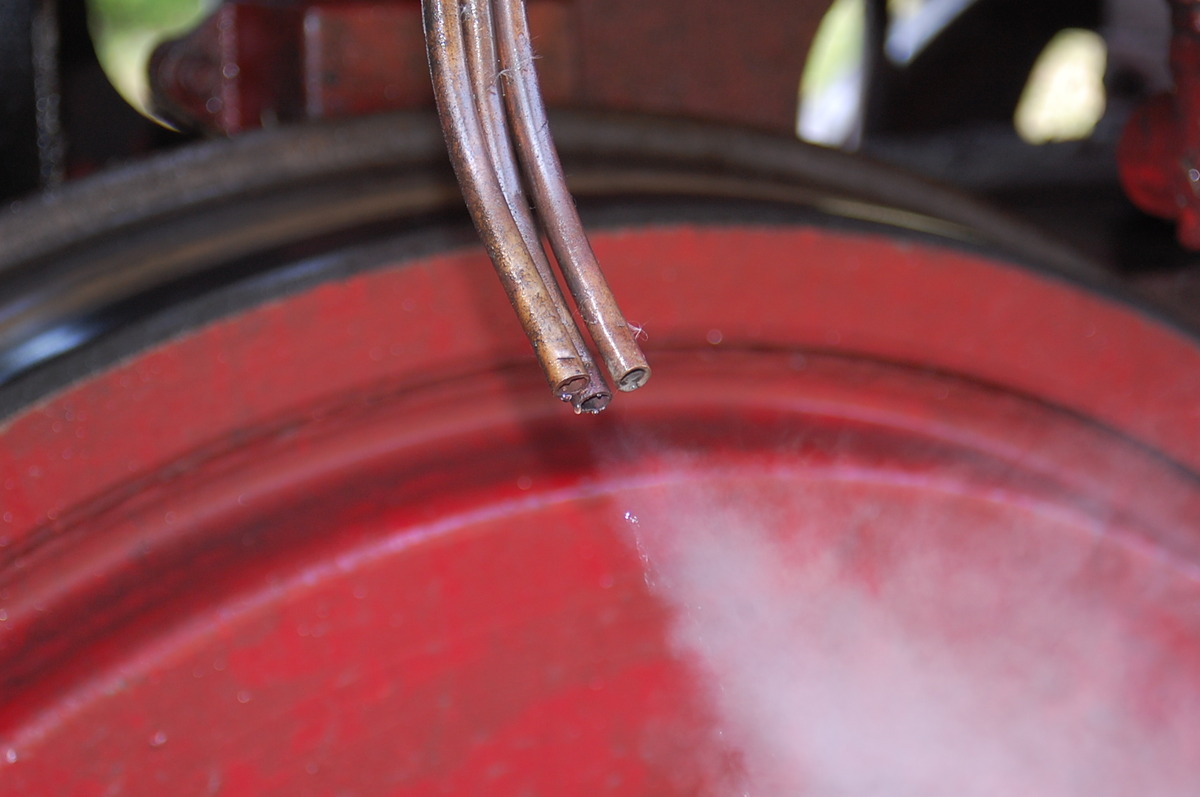 kleine Detail vom der dampflok