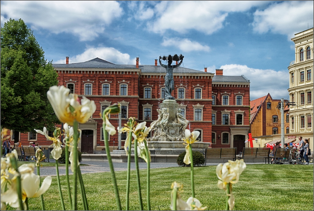 Zugabe von Licht und Farbe