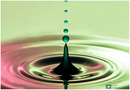 5 Wassertropfen nacheinander...
