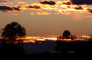 Sonnenuntergang in Neustadt an der Donau