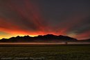 Morgenrot über der Kampenwand