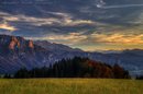 Alpenglühen am Kaisergebirge