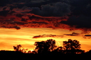 Sonnenuntergang im November