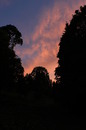 Sonnenuntergang auf dem Berg