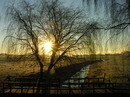 Hetlinger Schanze im Morgenlicht