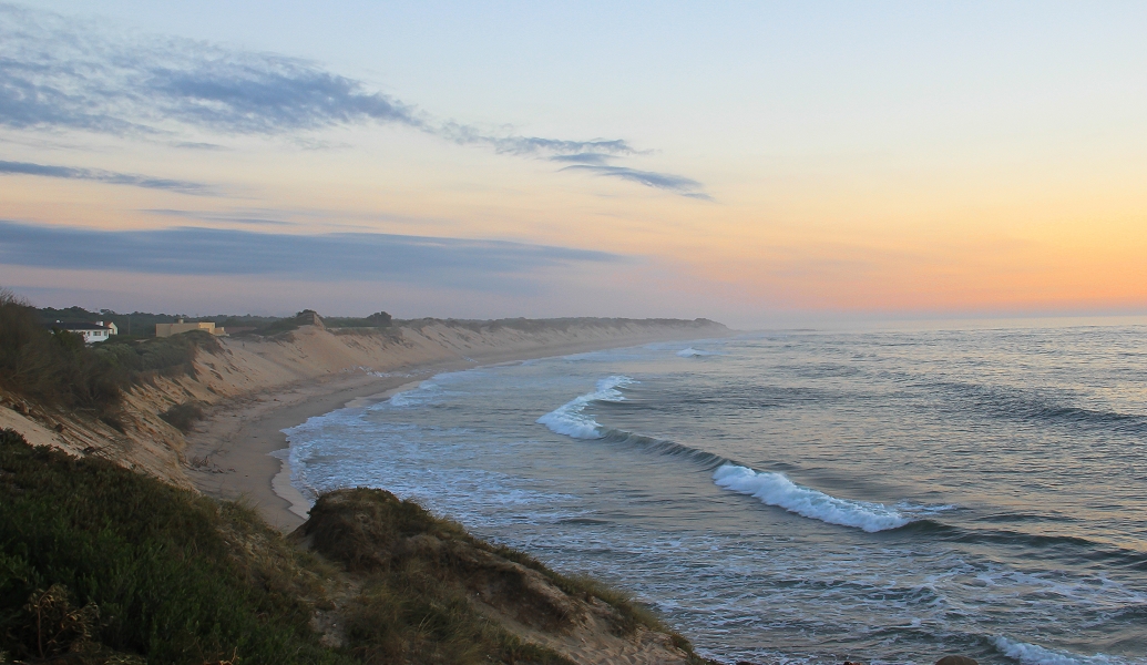 Sonnenuntargang am Meer