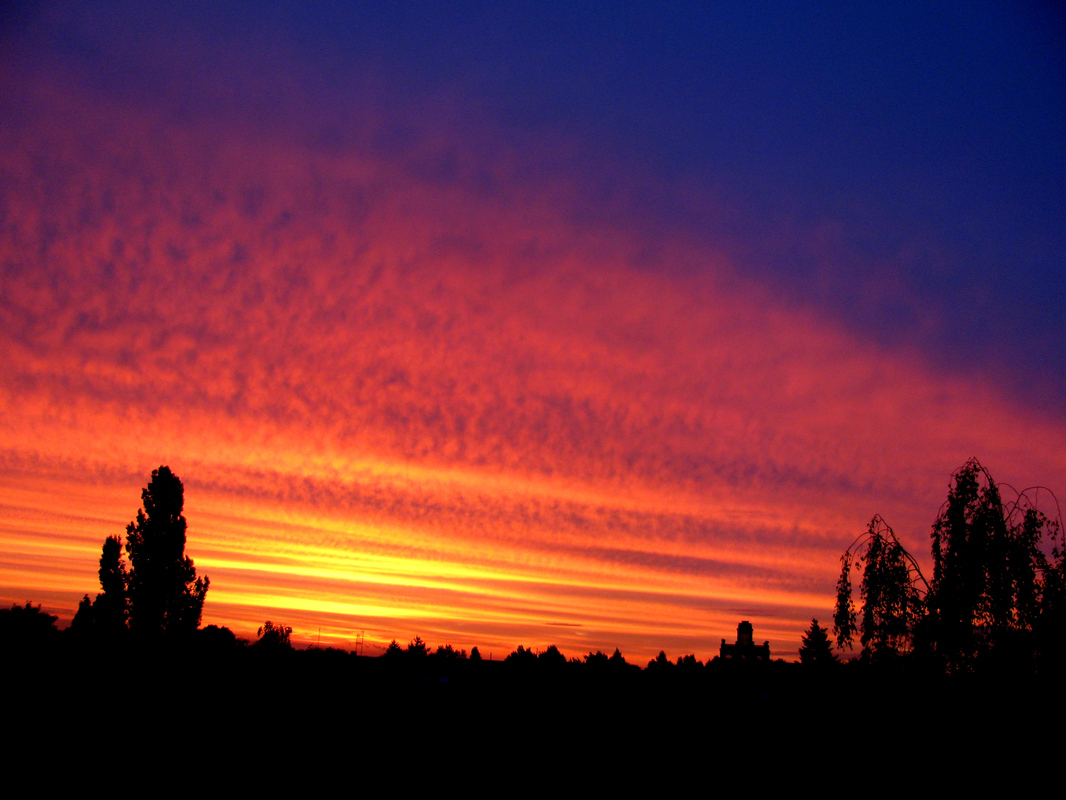 sonnenaufgang über Krefeld 04