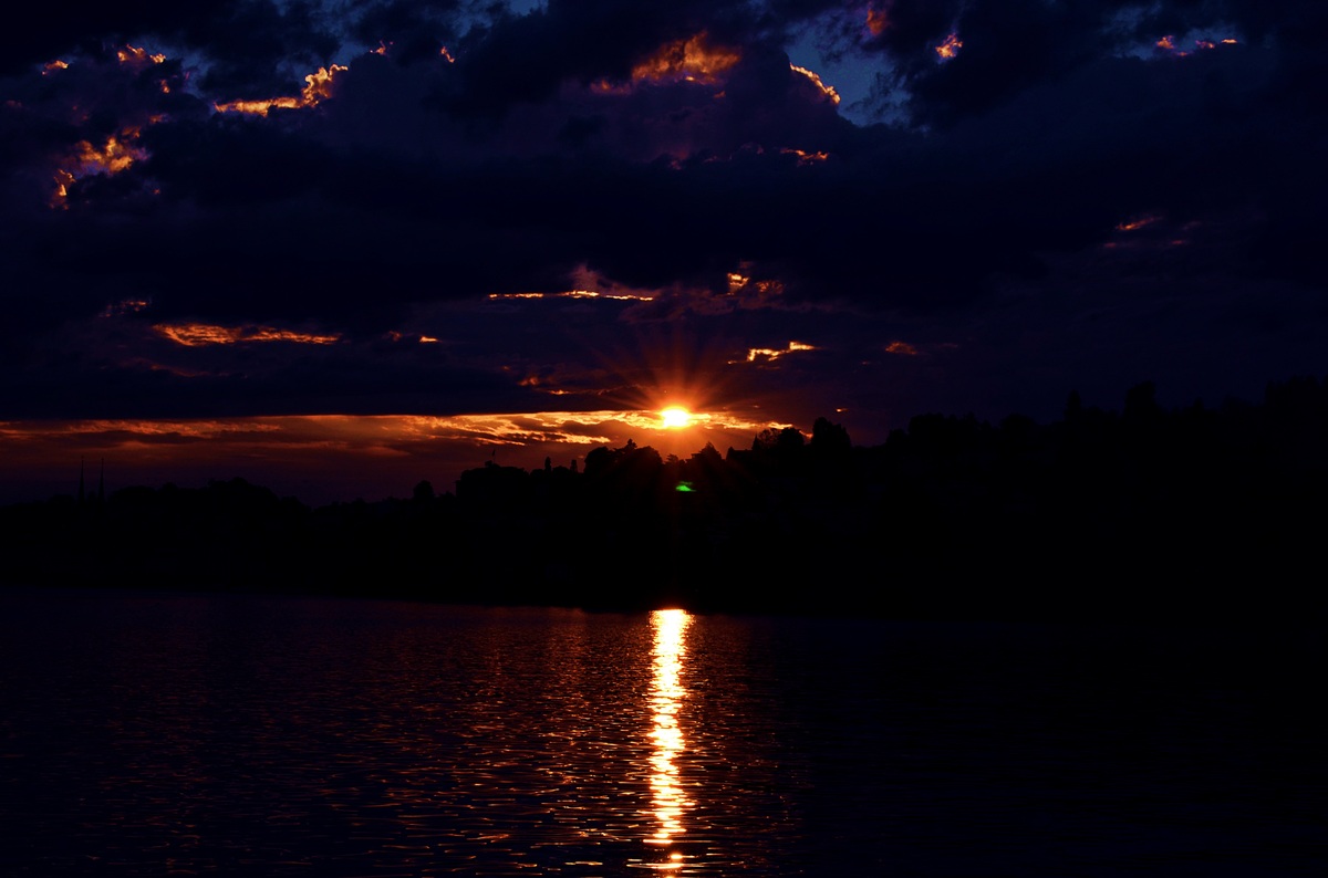 Sonnenuntergang in Luzern :)