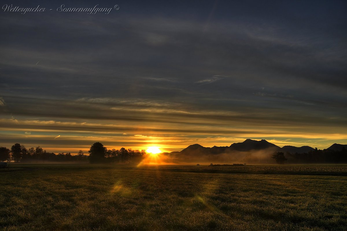 Sonnenaufgang am Chiemsee