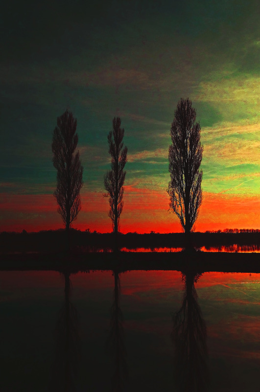 Magischer Sonnenuntergang