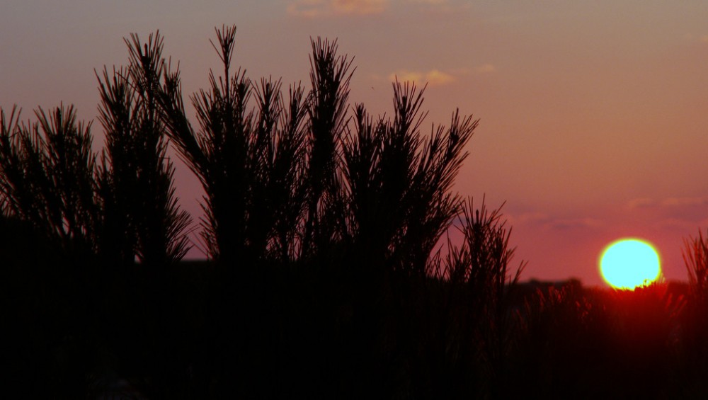 Sonnenaufgang über dem Mittelmeer