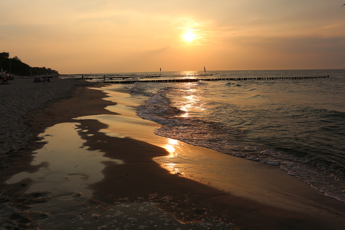 Die Sonne Küsst das Meer in Kühlungsborn 