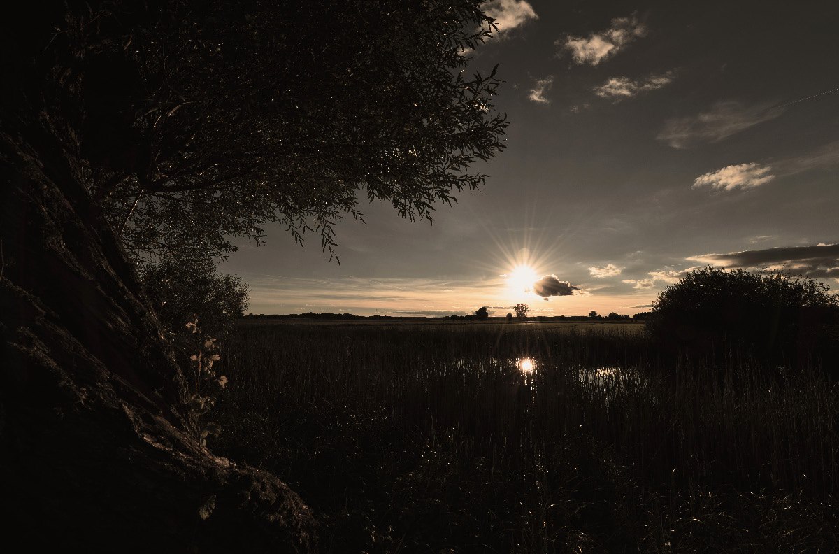 Sonnenuntergang am Penkefitzer See