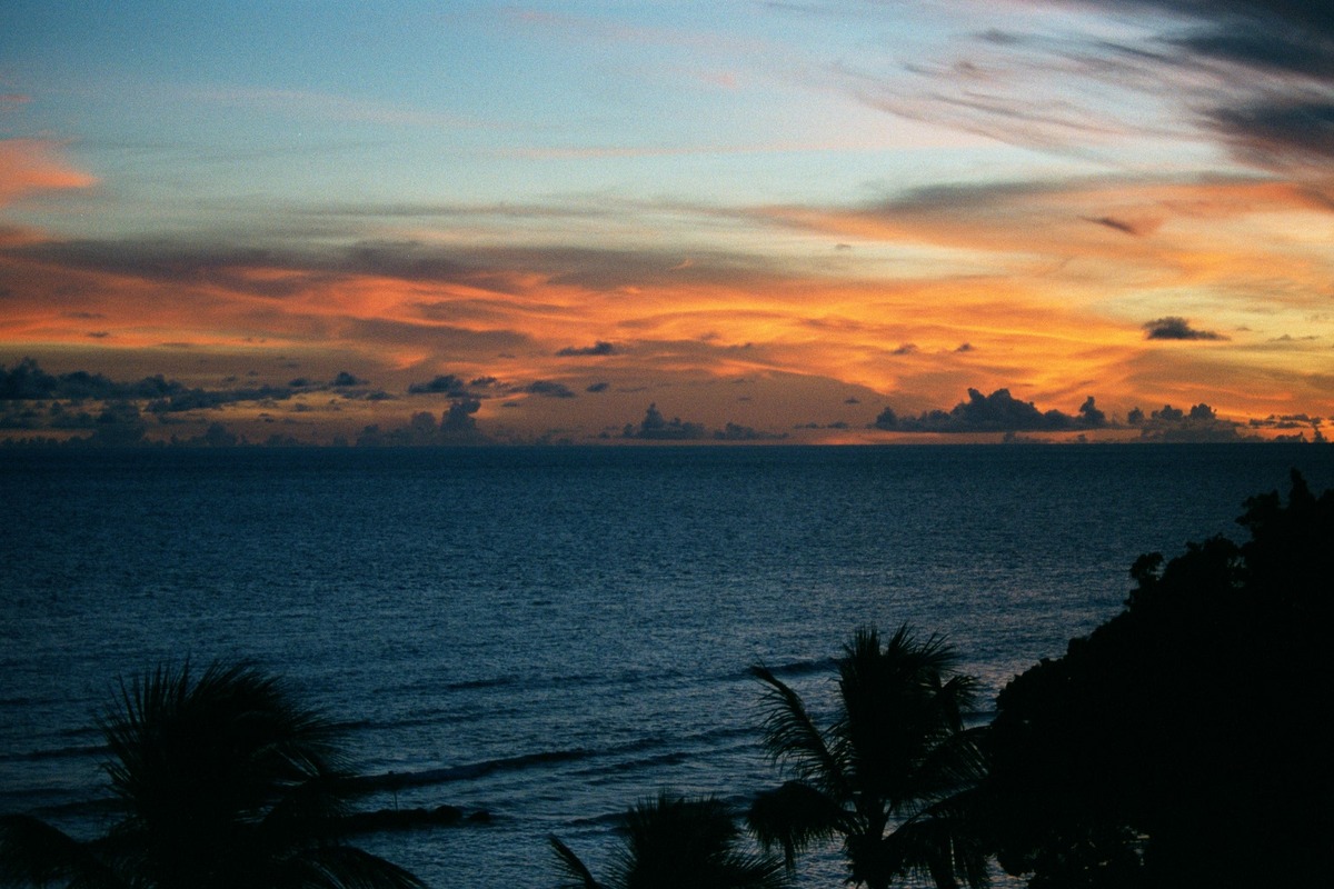 Sonnenuntergang auf Barbados