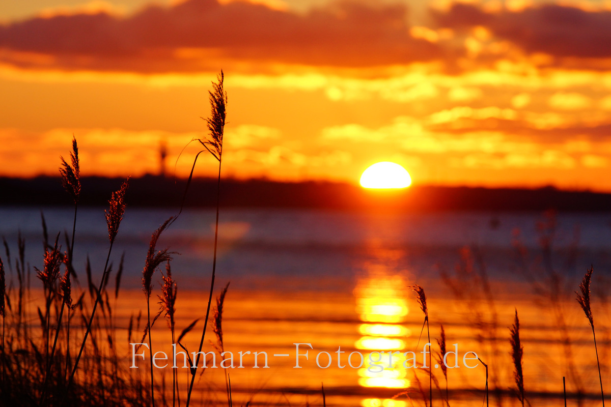 Ostsee-Sonnenuntergang