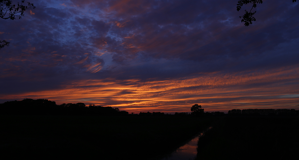 Der Tag neigt sich dem Ende