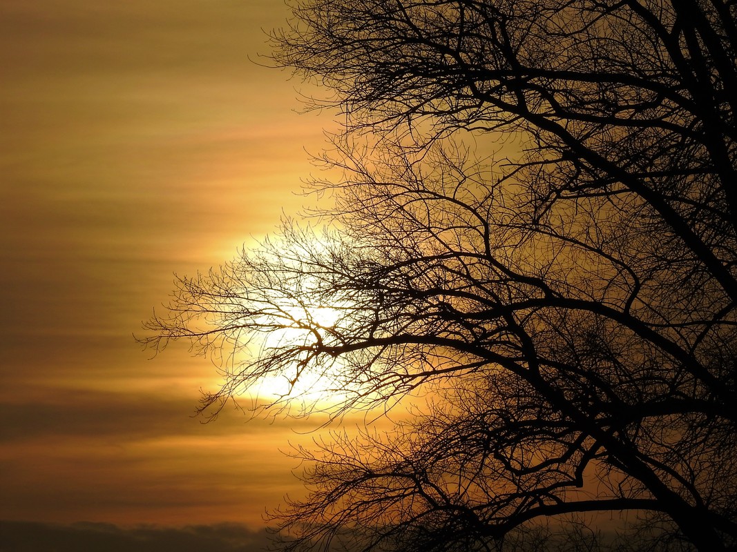 Die Sonne geht unter