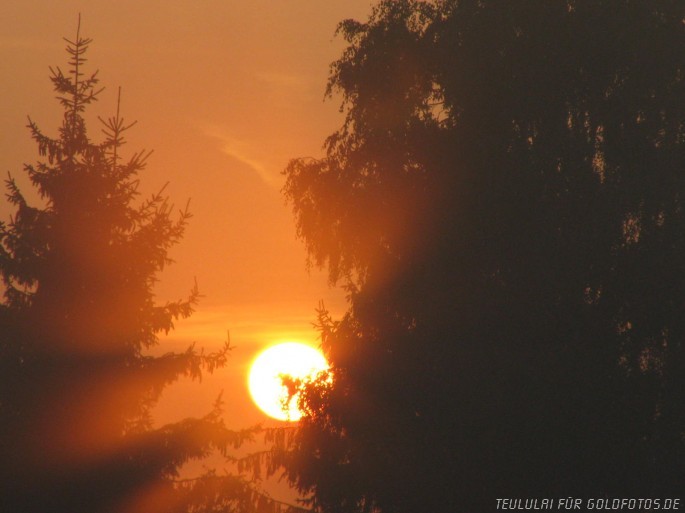 Morgenstimmung  im Herbst