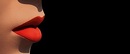 Rote Lippen