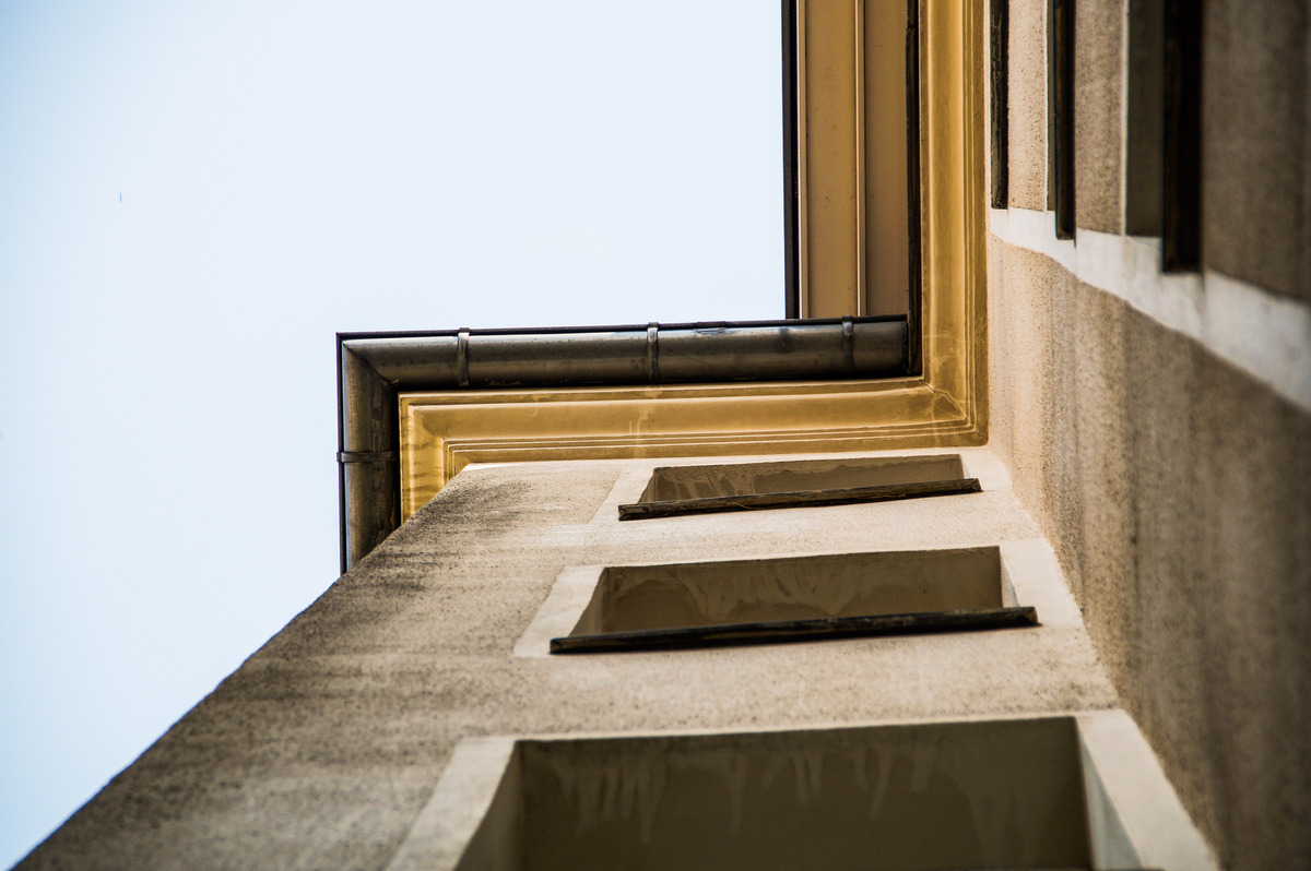 Eine einfache Hausecke...