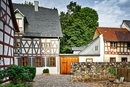 Eltville - Fachwerkhäuser in der Burgstraße