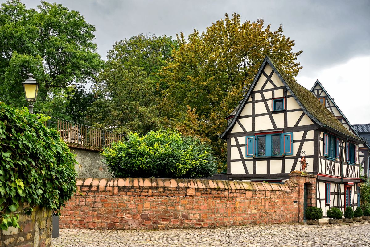 Eltville - Fachwerkhaus in der Burgstraße
