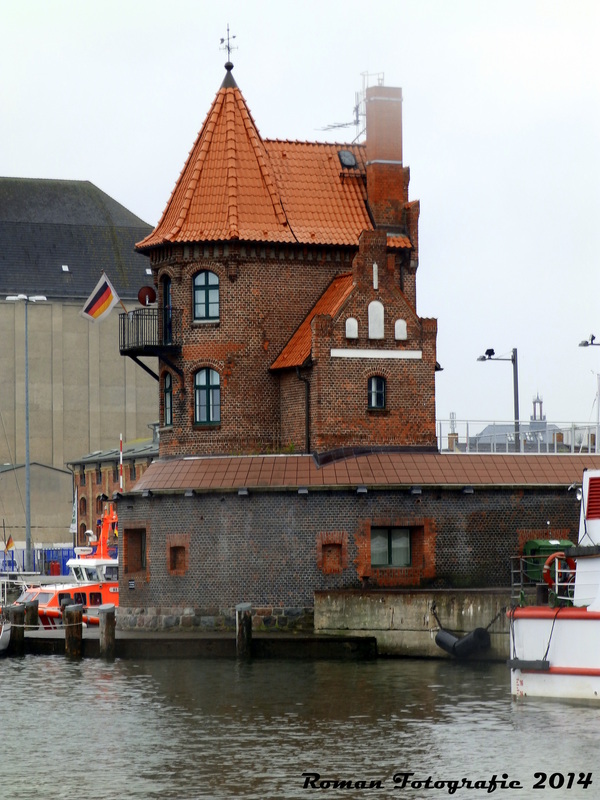 Der Sitz des Hafenkapitäns in Stralsund