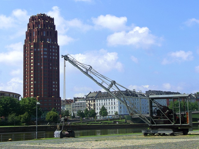 Frankfurt - Weseler Werft und Residence Main Plaza