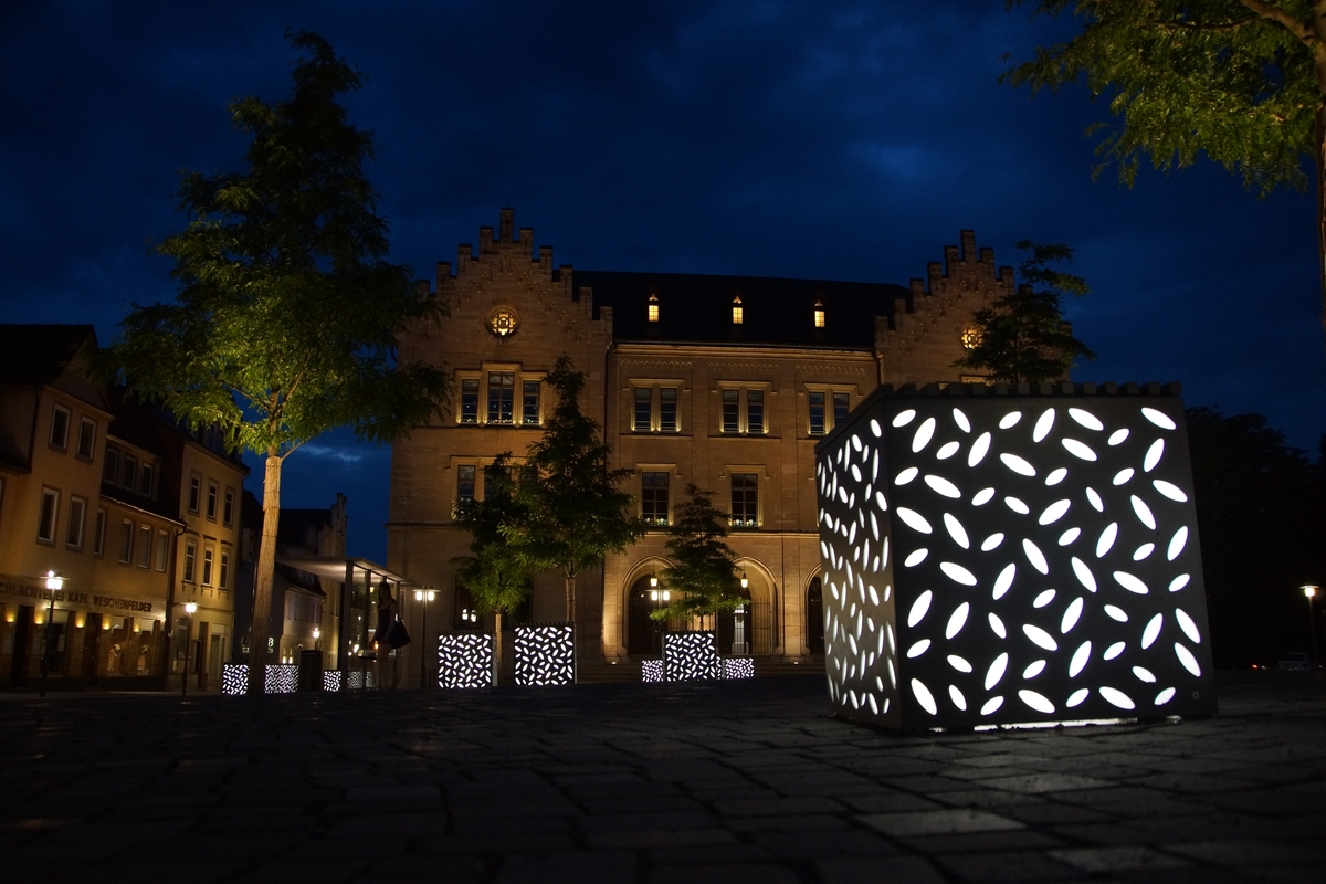 Coburg bei Nacht
