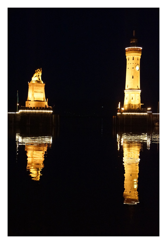 Lindau Hafeneinfahrt
