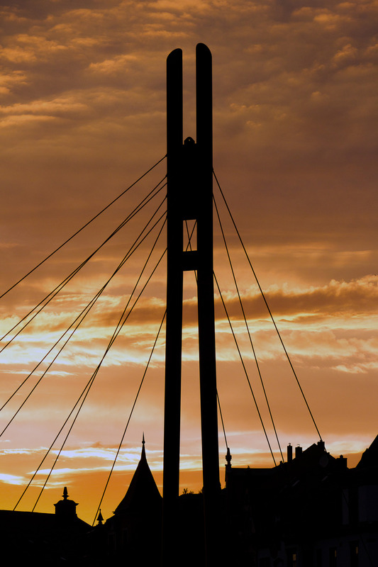 Abend an der Elbe