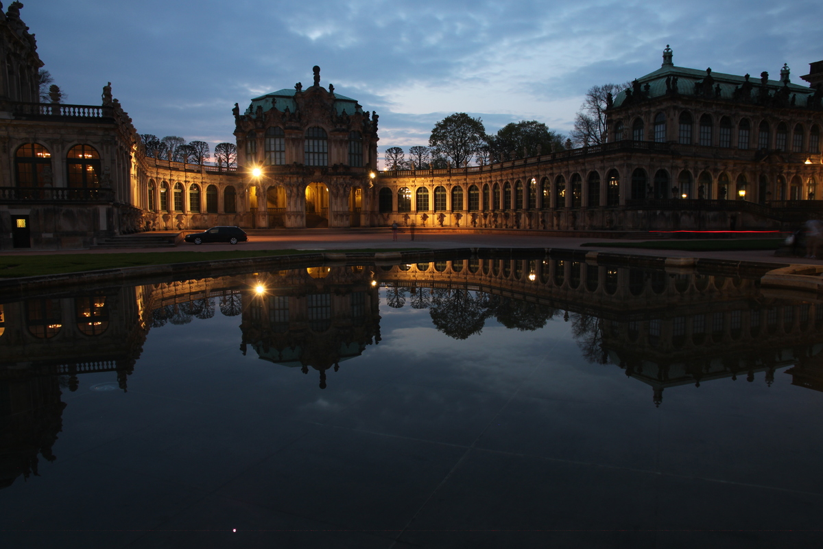 Zwinger in Dresdem