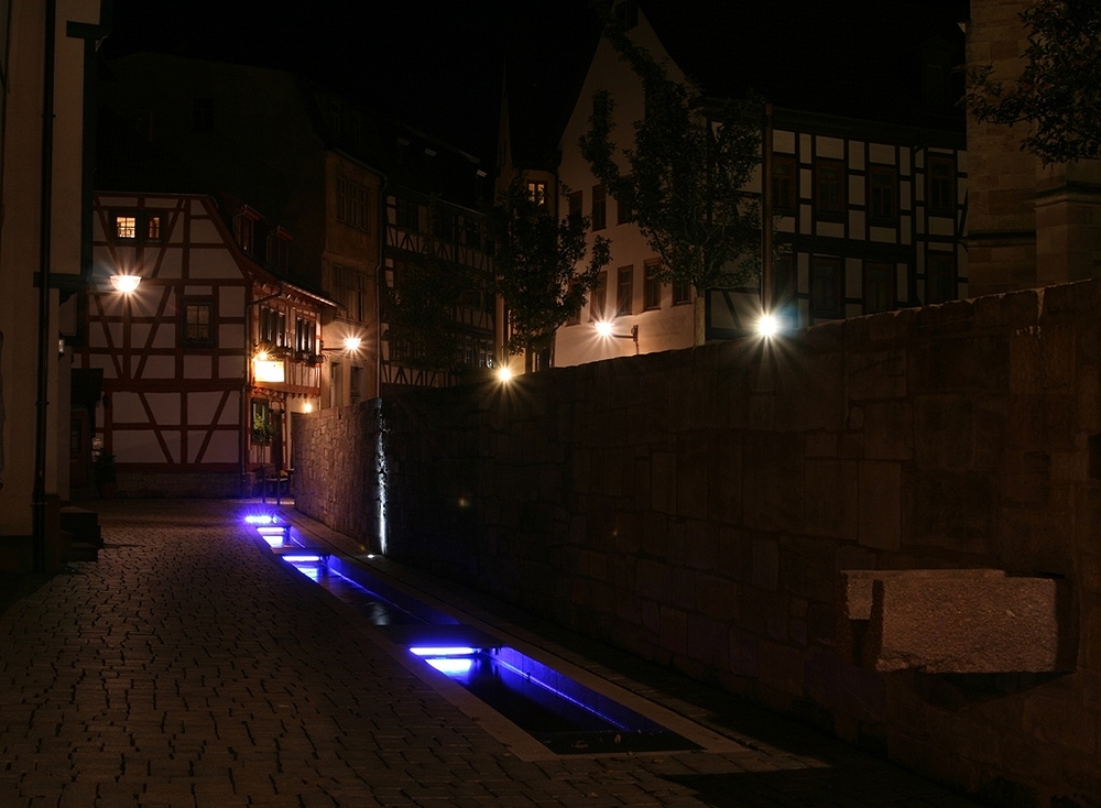 Innenstadt Schmalkalden @Night