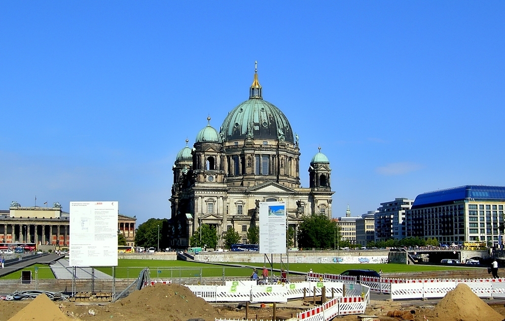 Baustelle am Berliner Dom