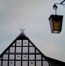 Fachwerkaus in einem Rundlingsdorf im Wendland