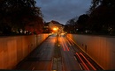 Lichtspuren 2  -   Fahrbahn rechts ROT