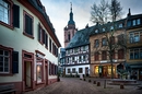 Eltville - Markt und Rosengasse im Dezember