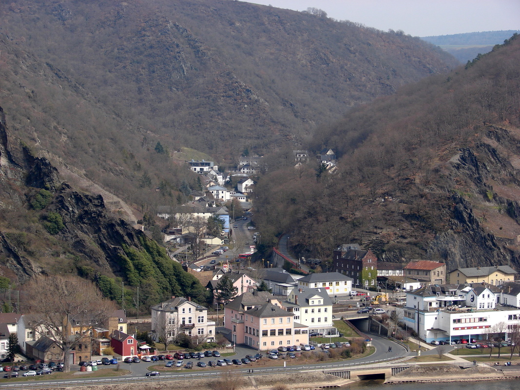 Blick Nach St.Goarshausen    