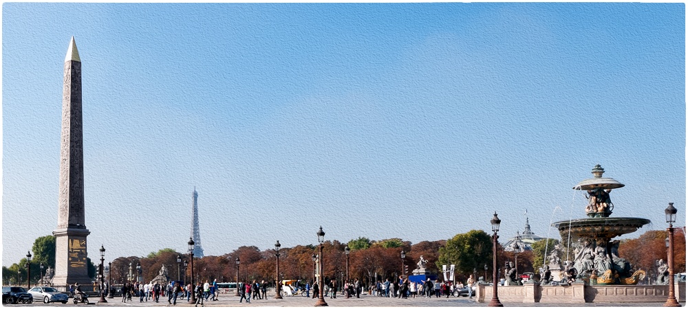 Blick vom Pl- de la Concorde