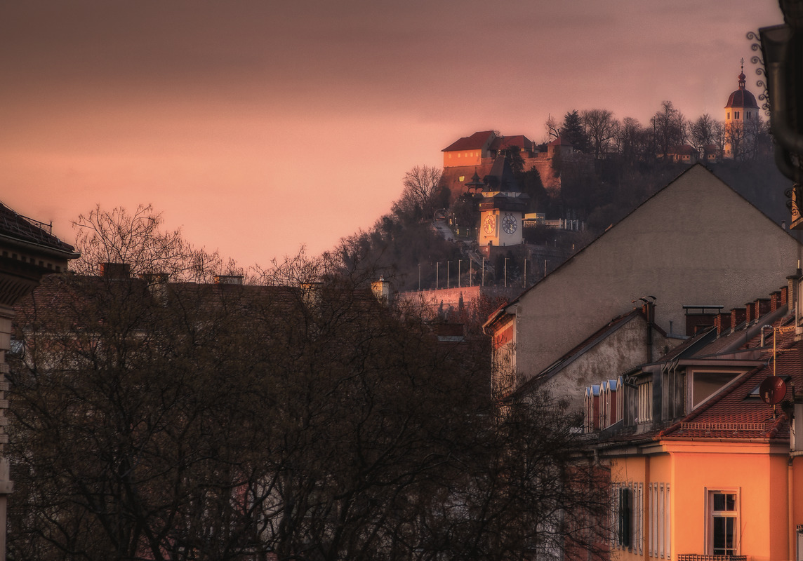 Abendstimmung in Graz