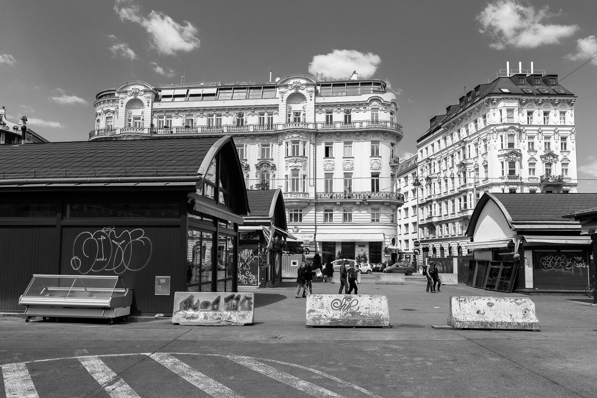 Sonntag's am Wiener Naschmarkt ;-)
