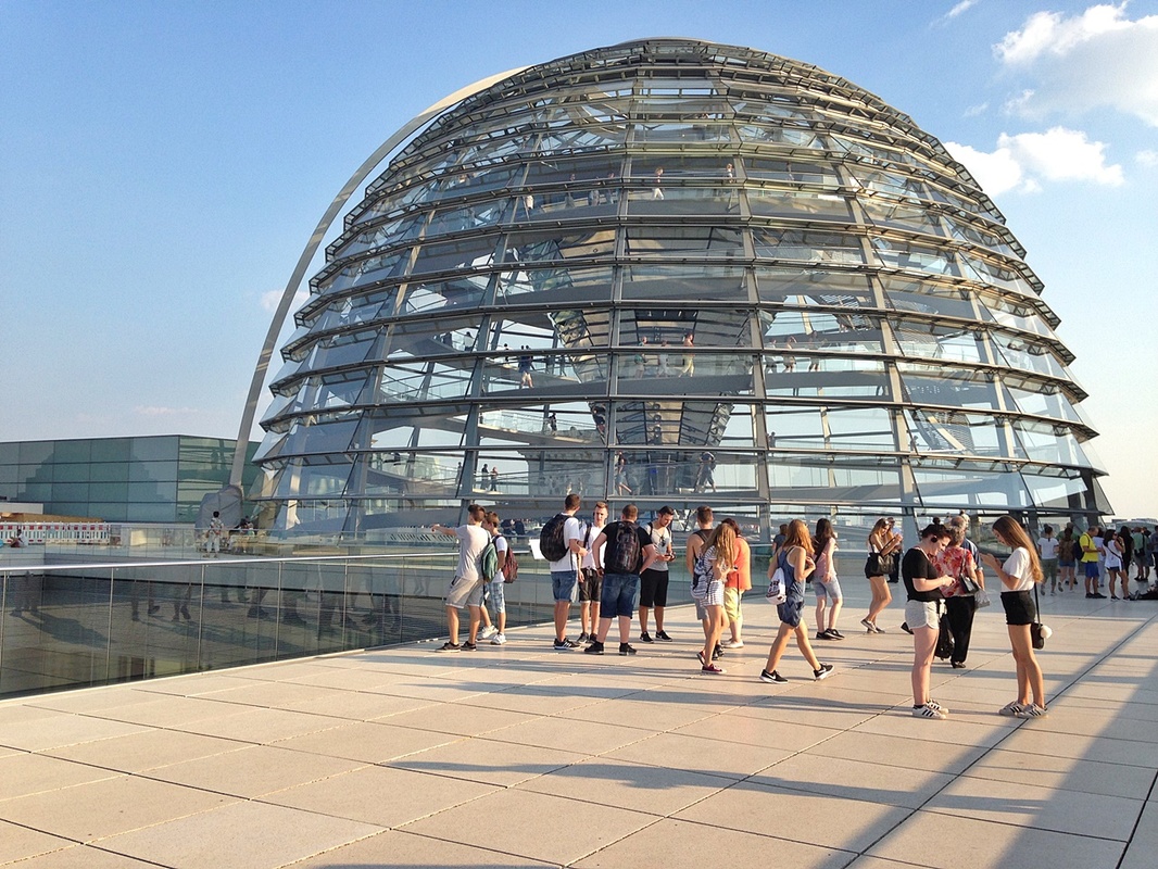 Reichstagskuppel Berlin ...