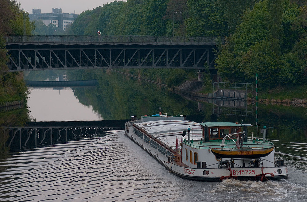 Morgens am Teltowkanal...