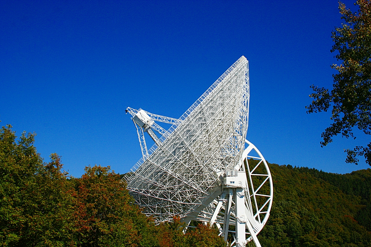 Radioteleskop bei Effelsberg
