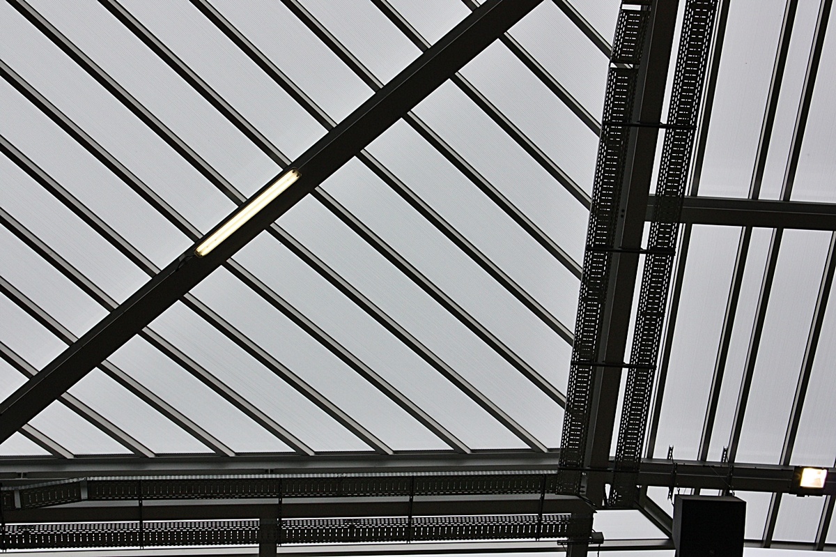 Überdachung der Coface-Arena von Mainz FSV 05