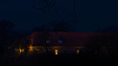 Unser Schloss Landestrost bei Nacht