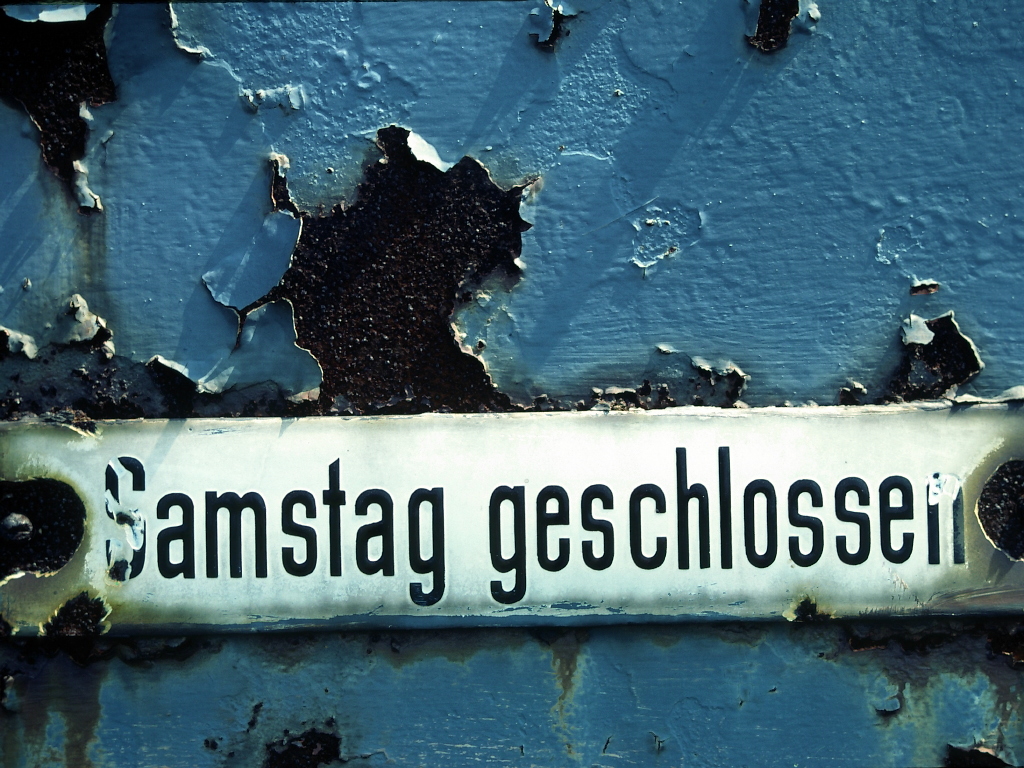 samstag geschlossen... zwinker!