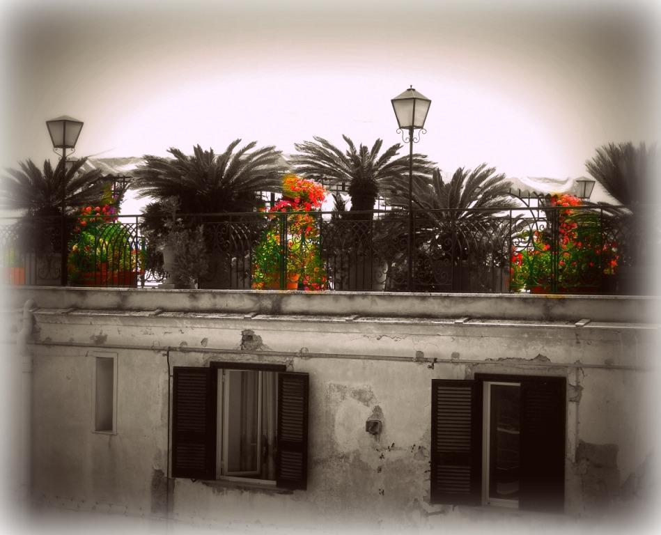 Italienische Dachterrasse