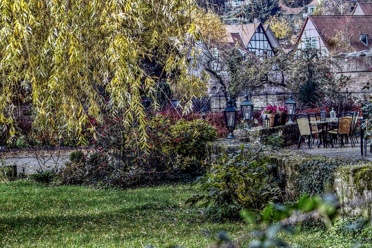 Blick von der Terrasse